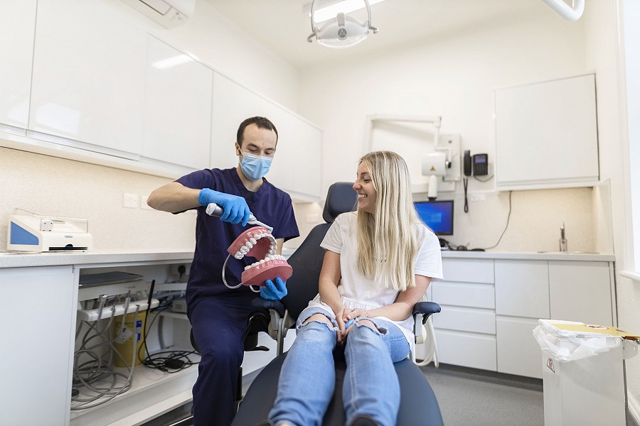 Dentist and Patient